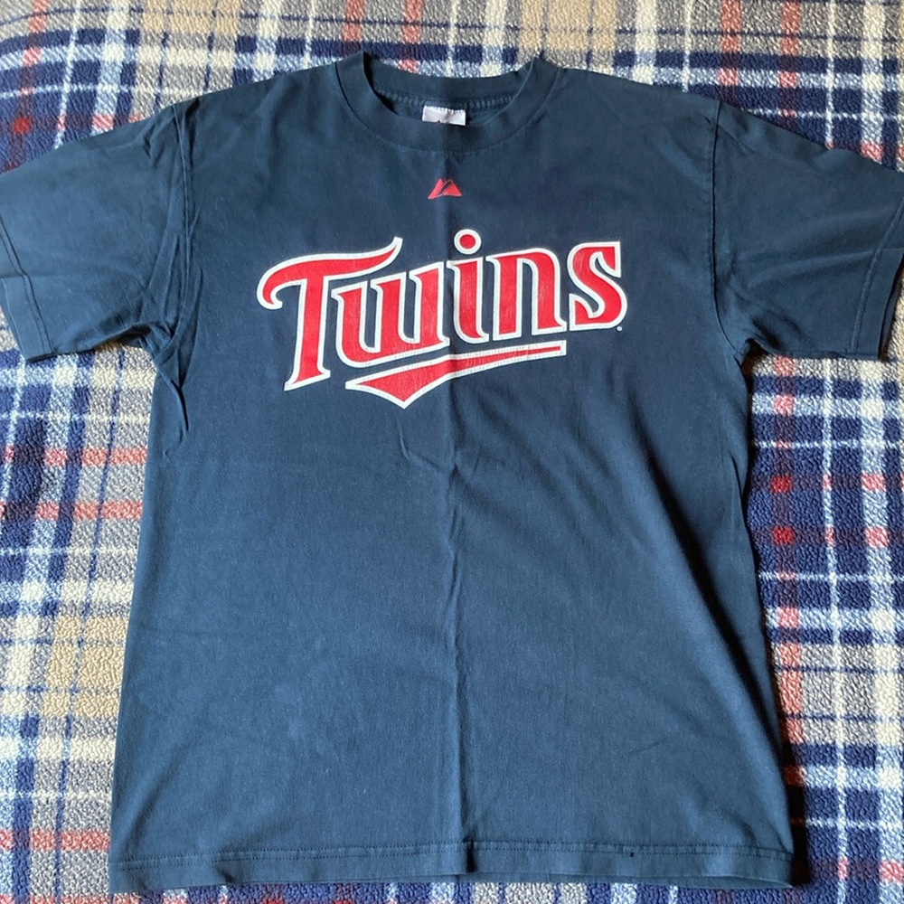 Majestic Twins Joe Mauer T-Shirt